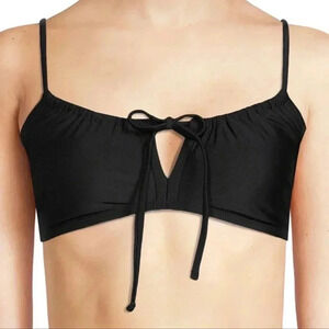 TIME AND TRU Women's Plus Size Keyhole Bikini Top Only. (New)